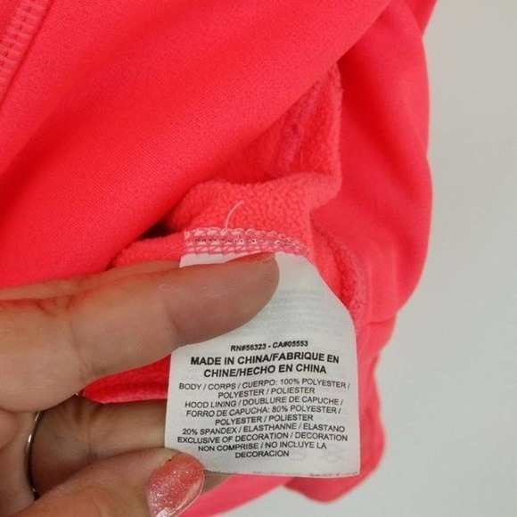 Nike Logo Therma-Fit Hot Pick Logo Pullover Hoodie Sweater Pink Size XS - Picture 5 of 6